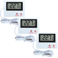 3 Adet OEM ST-1A Mini Kablolu Termometre