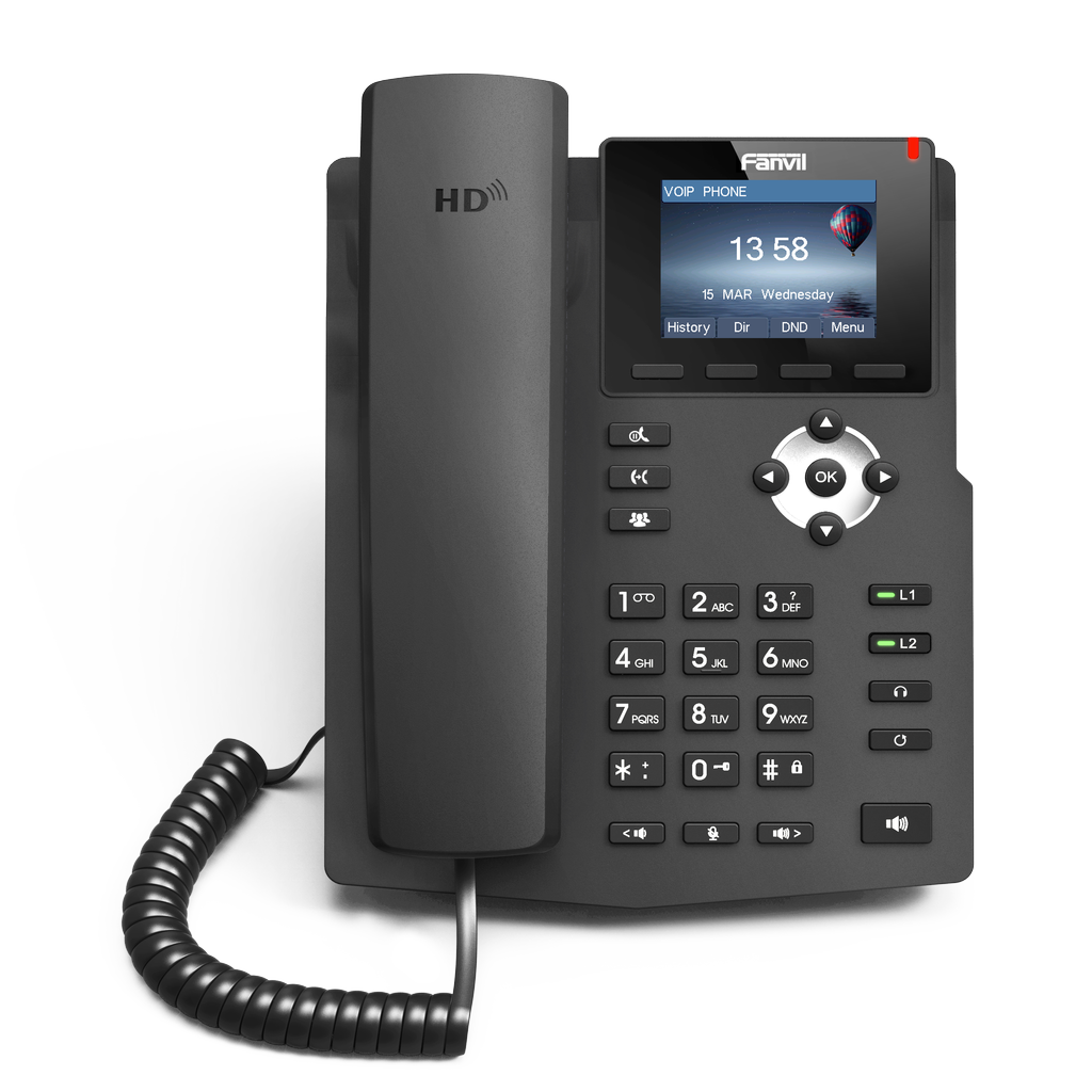 Fanvil X3SG Renkli Ekran Gigabit IP Telefon PoE