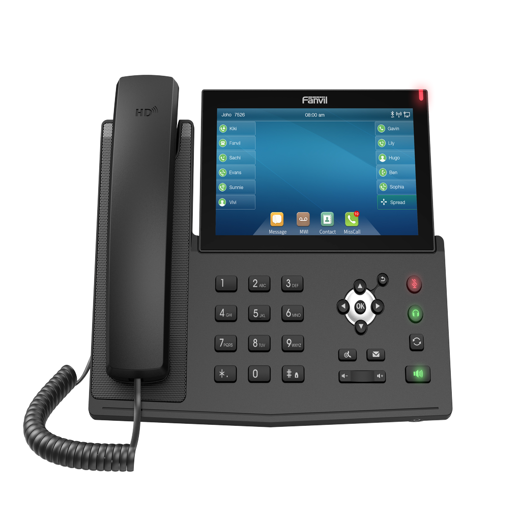 Fanvil X7 Dokunmatik Renkli Ekran IP Telefon (POE)