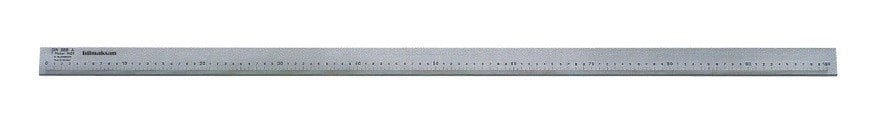 BİLMAKSAN 10101500 KONTROL ÇELİK CETVEL (Uzunluk 1500 mm/Genişlik x kalınlık 40x8 mm)