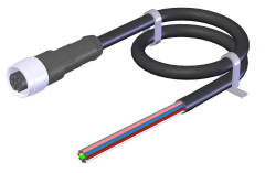 Euchner C-M12F08-08X025PV10,0-MA-100178 Bağlantı Kablosu
