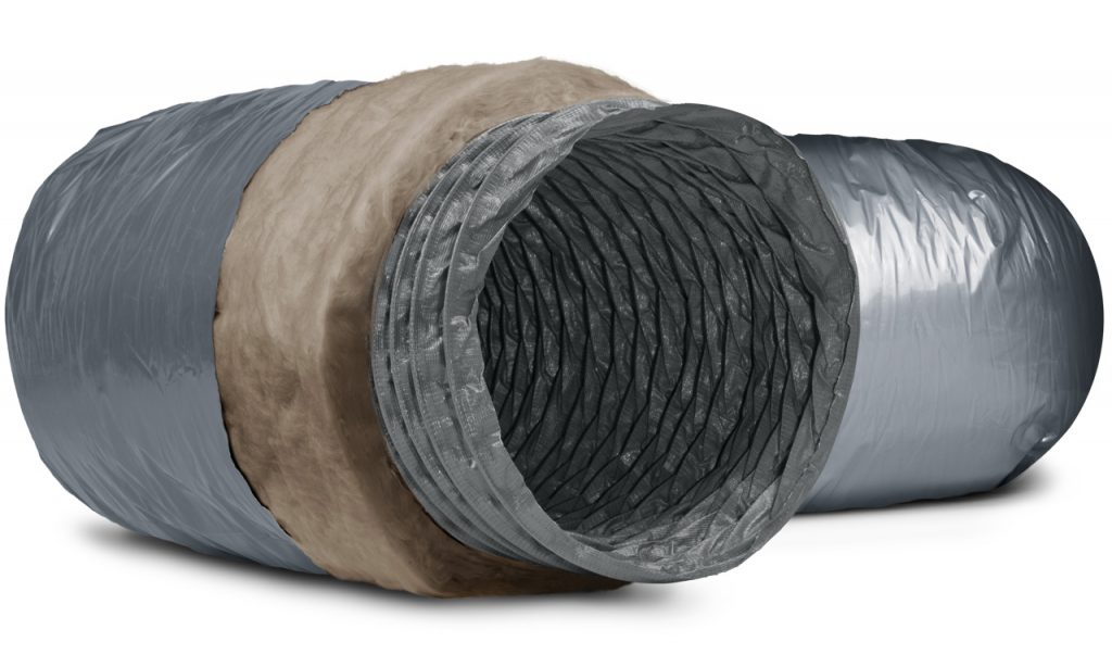 AFS ISOAFS-PVC.M (ISI İZOLELİ) Ø133mm Takviyeli PVC Flexible Hava Kanalı (10mt fiyatıdır.)