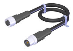 Euchner C-M12M08-08X025PV10,0-M12F08-123433 Bağlantı Kablosu
