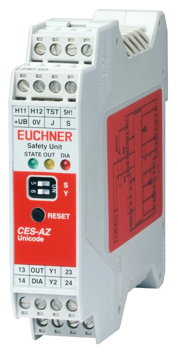 Euchner CES-AZ-UES-01B 105139 Değerlendirme Ünitesi
