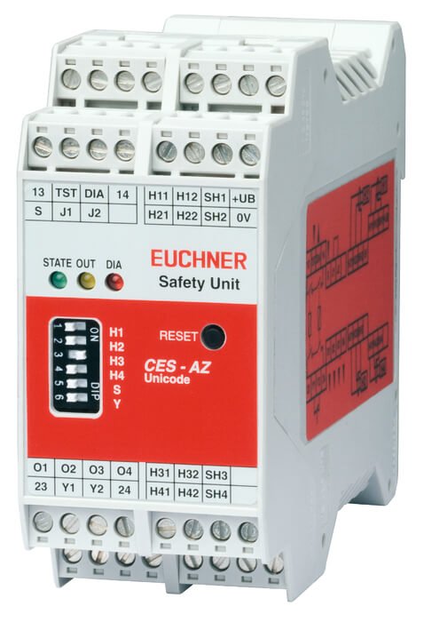 Euchner CES-AZ-UES-04B 105141 Değerlendirme Ünitesi