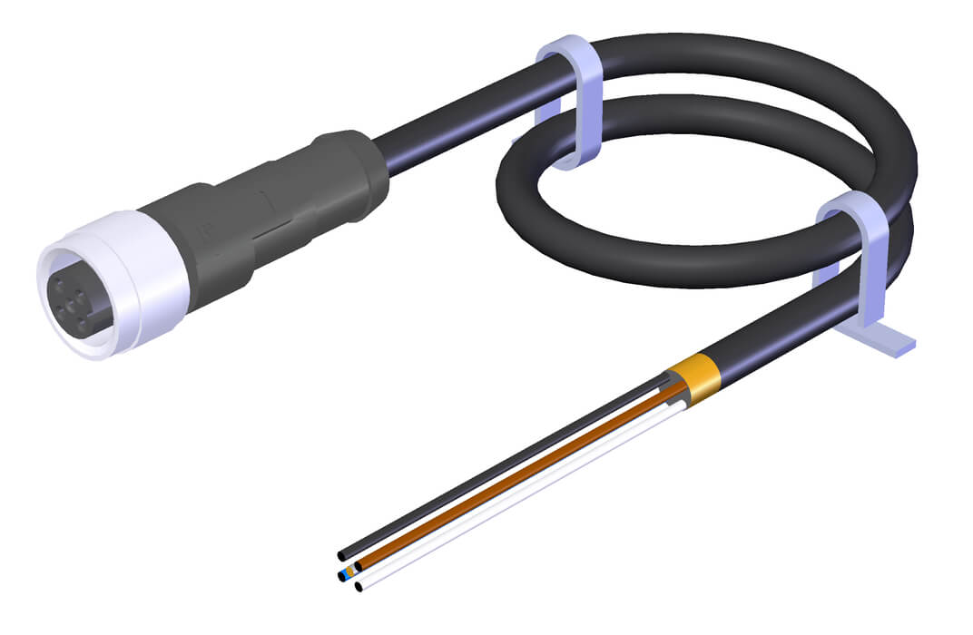Euchner C-M12F05-05X034PV10,0-MA-100184 Bağlantı Kablosu