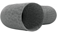 AFS HEAVY-PVC İzolesiz Ø52mm Endüstriyel Yüksek Mukavametli Takviyeli PVC Flexible Hava Kanalı (6mt fiyatıdır.)