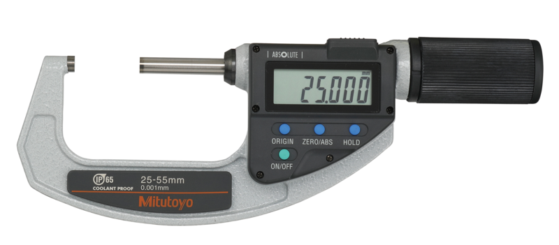 Mitutoyo 293-667-20 Dijital Mutlak Mikrometre QuickMike 25-55 mm