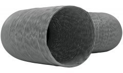 AFS HEAVY-PVC İzolesiz Ø203mm Endüstriyel Yüksek Mukavametli Takviyeli PVC Flexible Hava Kanalı (6mt fiyatıdır.)