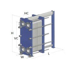 ALFA LAVAL T2B-FG 0.5 Tonluk Kullanım Suyu Plakalı Eşanjör-Isıtma 25.000kcal/h