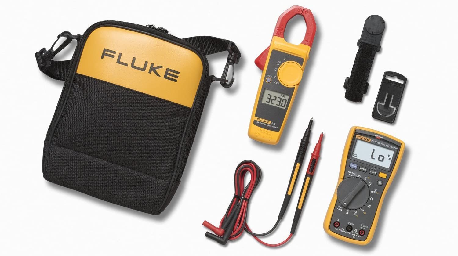 Fluke 117/323 Elektrikçi Combo Kiti