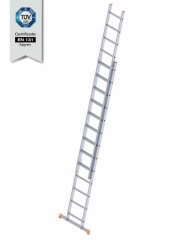 2*13 Sürgülü Endüstriyel Merdiven (355X2=710 CM)