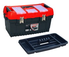 19'' plastik takım çantası elektrikçi set dolu (23 parça)