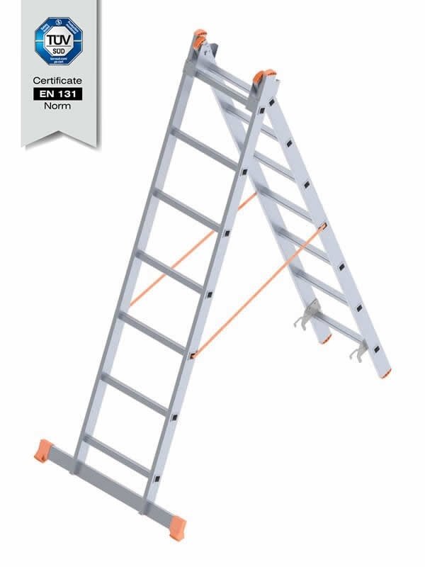 2*7 A Tipi Endüstriyel Merdiven (193X2=386 CM)
