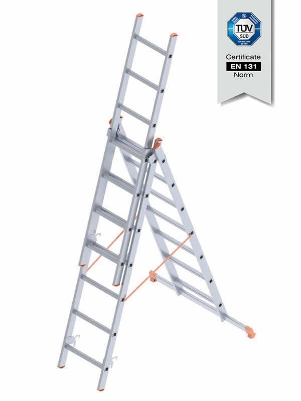 3X7 A Tipi Endüstriyel Merdiven (193X3=579 CM)