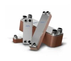 ALFA LAVAL CBH16 serisi 25 kw'lık Kaynaklı Yerden Isıtma Eşanjörü