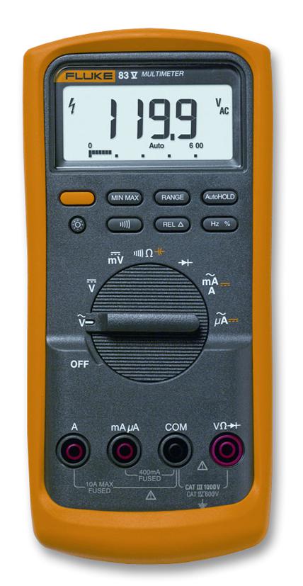Fluke 83V / EUR Endüstriyel Dijital Multimetre