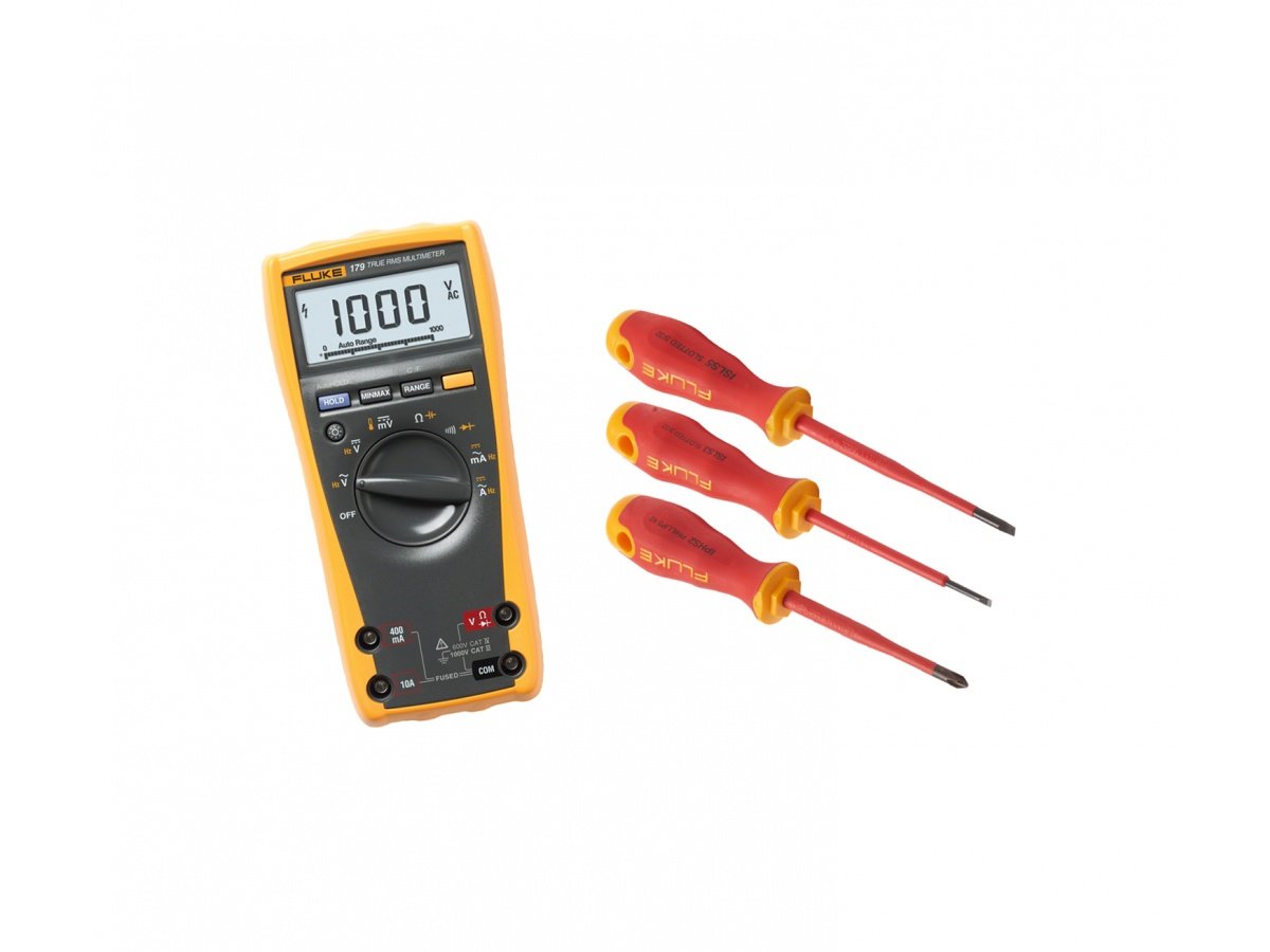 Fluke IB179L - Fluke 179 True Rms Multimetre + ISLS3 + ISLS5 + IPHS2