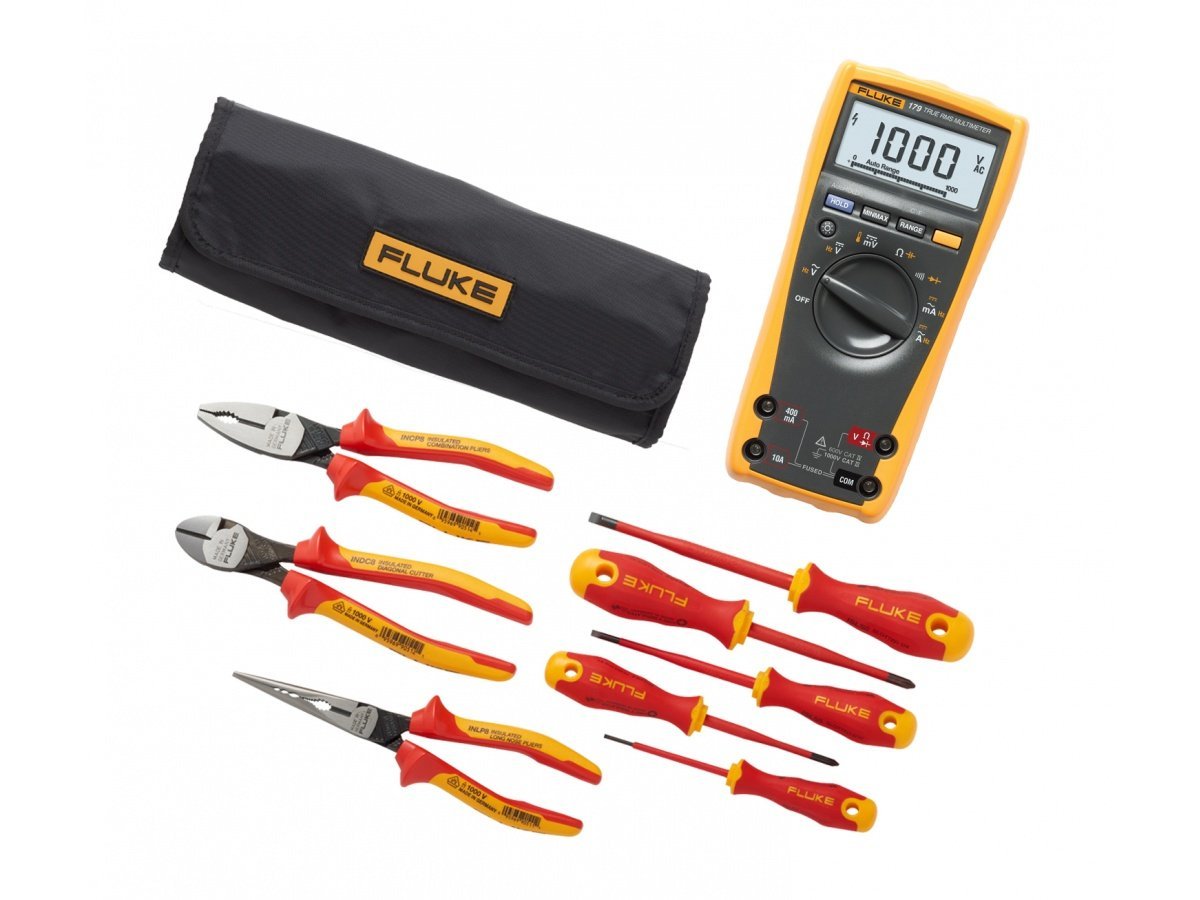 Fluke IB179K - Fluke 179 True Rms Multimetre + Yalıtımlı El Araçları Başlangıç Seti