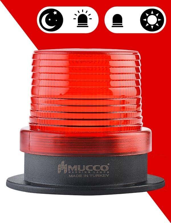 Mucco 5 Mod Buzzer Sensörlü Tepe Lambası SNT-915-B-ND