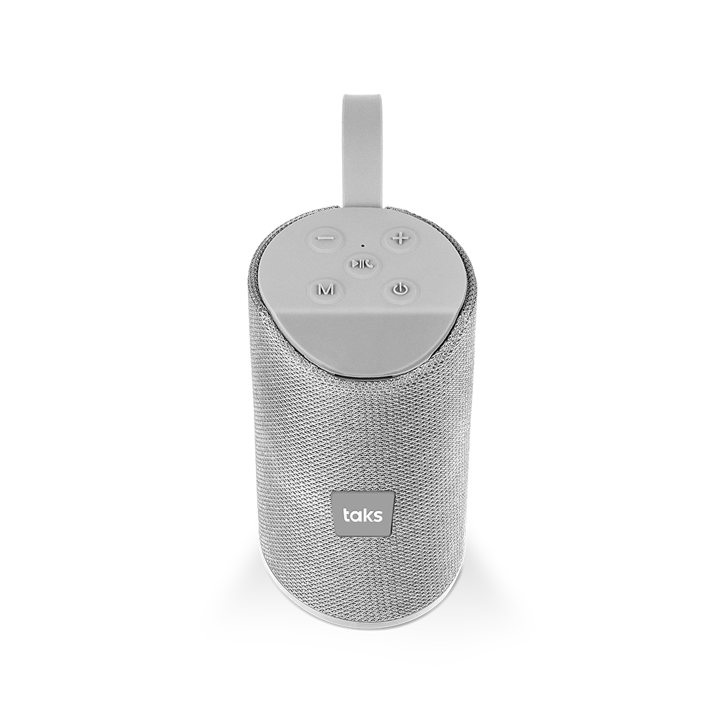 5BH01GR taks KH01 Taşınabilir Kablosuz Bluetooth Hoparlör Gri