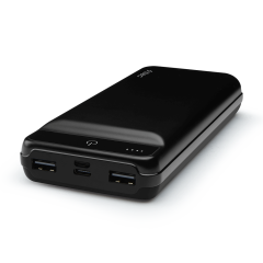 2BB178S ttec PowerUp Duo 20.000mAh Taşınabilir Şarj Aleti / Powerbank Siyah