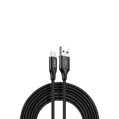 2DK22S ttec AlumiCable XXL Micro USB Şarj Kablosu 3mt. Siyah