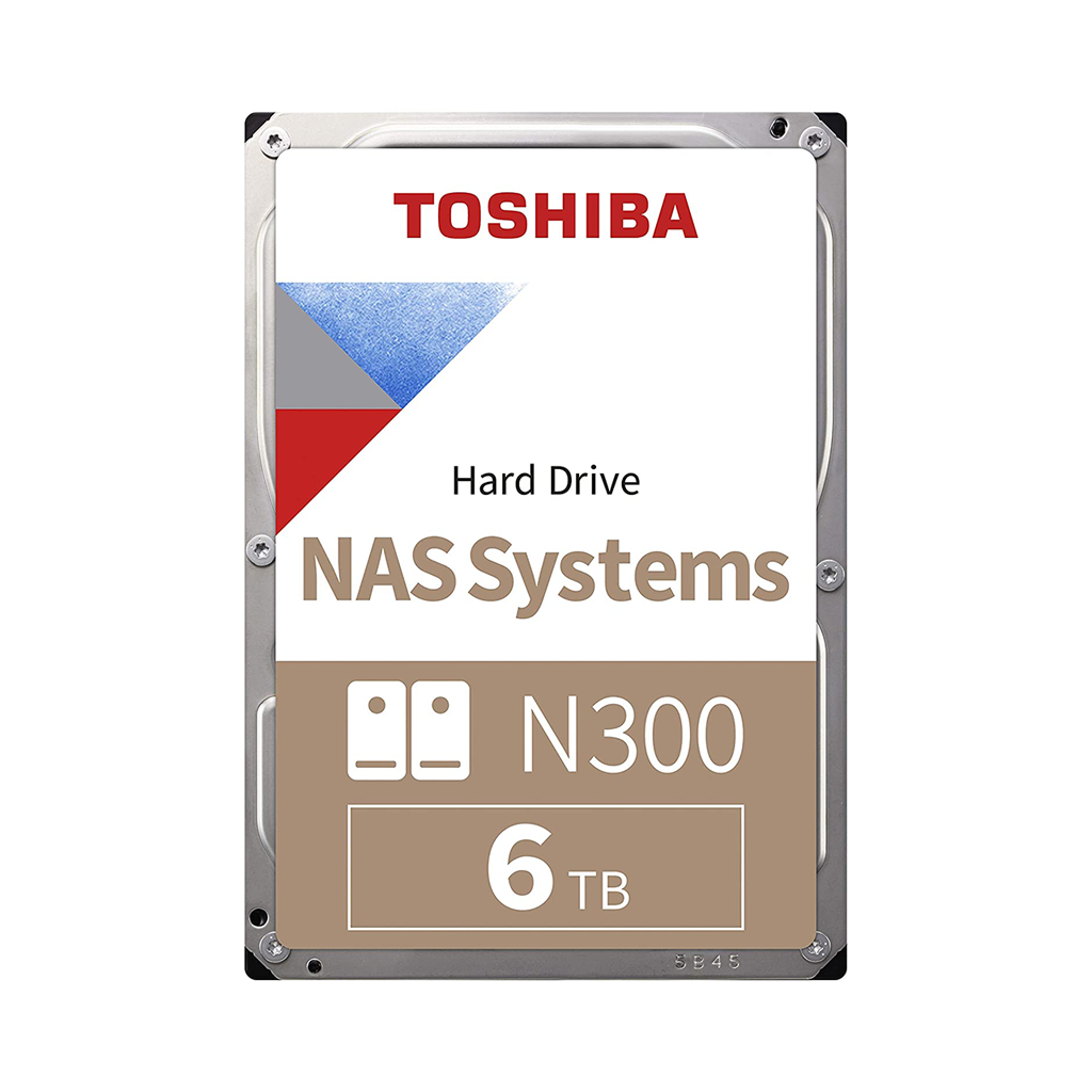 Toshiba N300 Serisi NAS Diski 6TB (128MB)