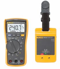 Fluke 117 Multimetre ve PRV240 Gerilim Doğrulama Ünitesi Kiti