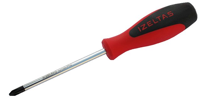 Ergonomik seri yıldız uçlu tornavida 4.5x150