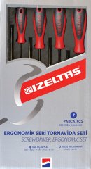 Ergonomik seri tornavida seti 7 parça