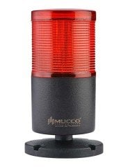 Mucco 1 Katlı Flaşör-Sabit-Buzzer Işıklı Kolon 12-24V AC/DC SNT7013FB1