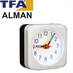 TFA 60.1019 Sessiz Çalışan Analog Çalar Saat