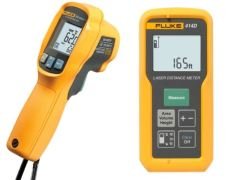 Fluke 414D / 62 MAX + Lazer Mesafe Ölçer / Kızılötesi Termometre Combo Kit
