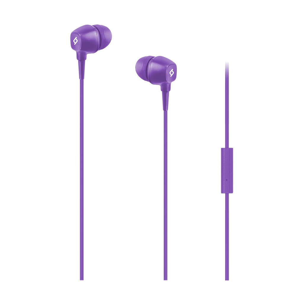 2KMM13MR ttec Pop Mikrofonlu Kulakiçi Kulaklık 3.5mm Mor