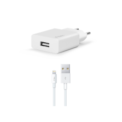 2SCS20L ttec SmartCharger Seyahat Şarj Aleti 2.1A + Lightning Kablo