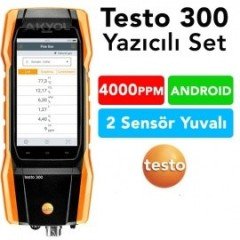 Testo 300 Baca Gaz Analiz Cihazı (Akıllı Dokunmatik Ekran)