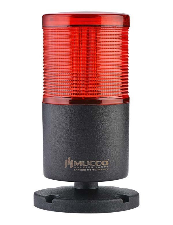 Mucco 1 Katlı Döner - Buzzer Kolon Işık 40-260V AC/DC SNT-7022-DB1