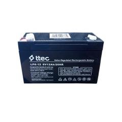 ttec 6V 12Ah Bakımsız Kuru Akü