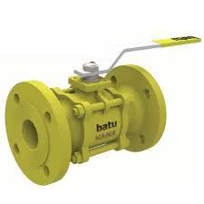DN 80 FLANŞLI DOĞALGAZ KÜRESEL VANA(SFERO DÖKÜM)