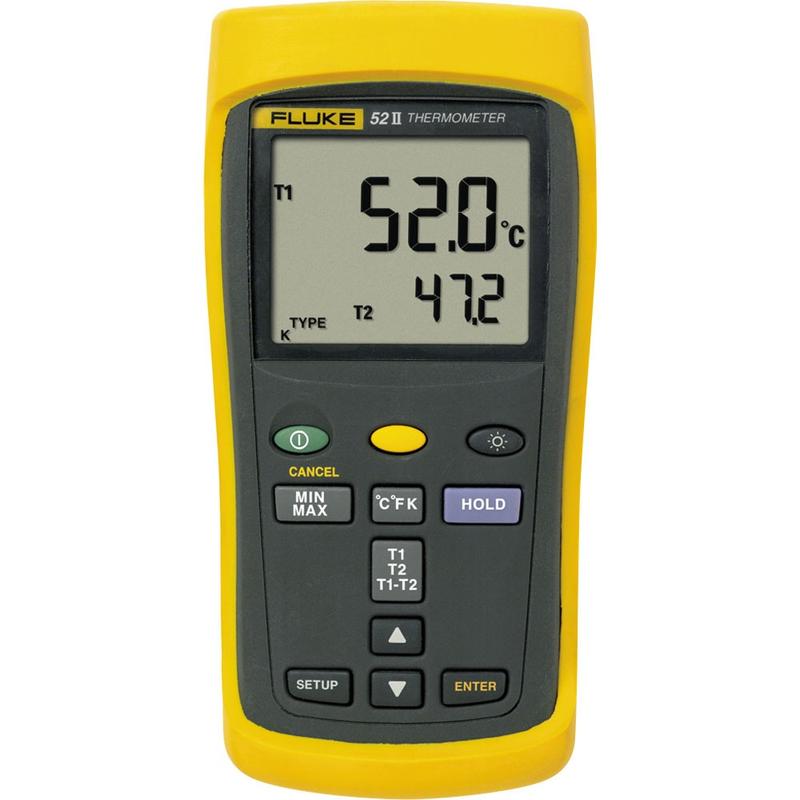 Fluke 52 II Çift Girisli Dijital Termometre