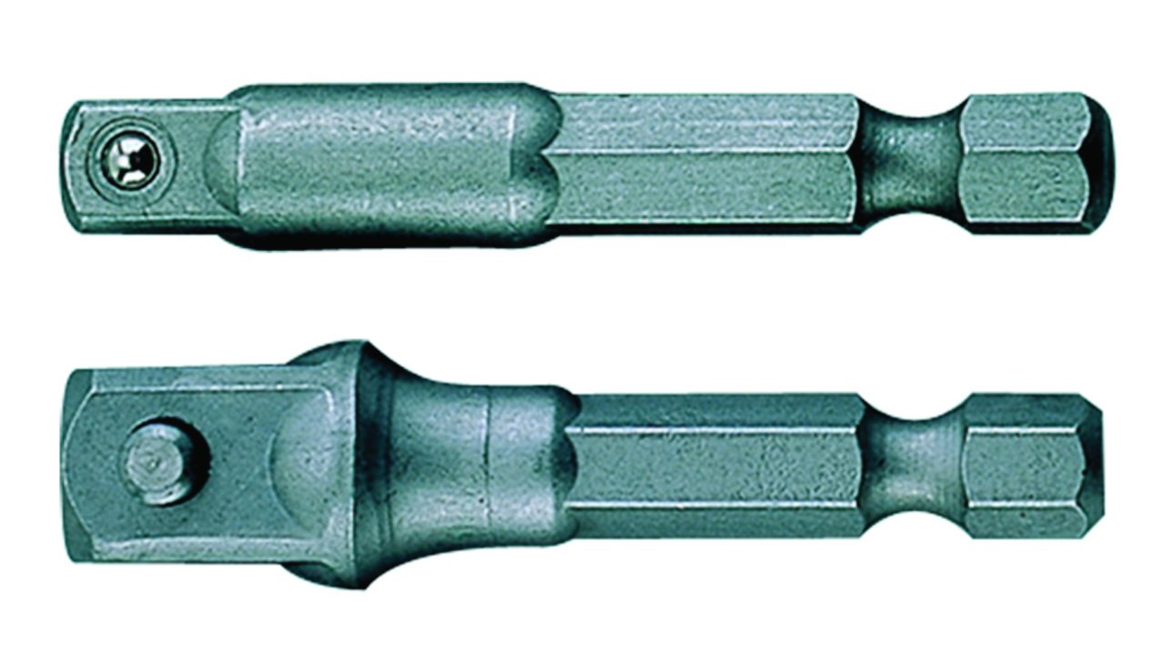 1/4''m-1/4''m bits uç lokma adaptörü 50mm (makina kullanımına uygun)