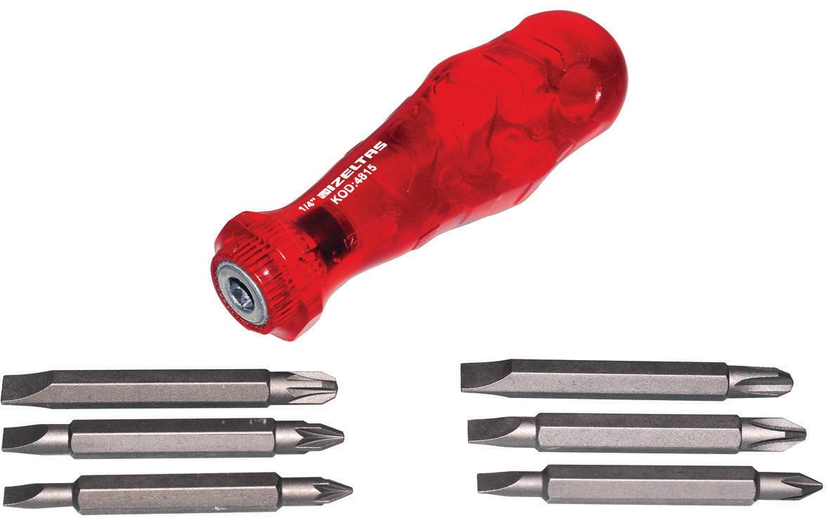 Değişken bits uçlu tornavida set ( 7 parça )
