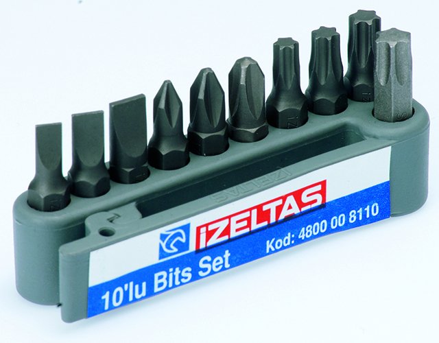 10'lu bits set ( 25 mm )