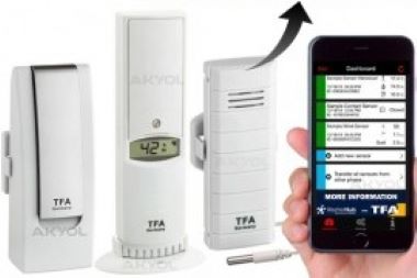TFA WH401-BM SET Akıllı Sıcaklık ve Nem Ölçer