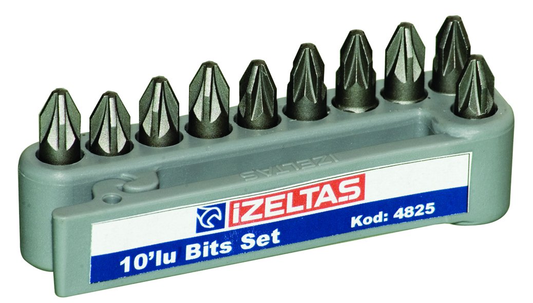 Pozidriv bits set pz 1 (25 mm)