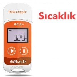 RC-5+ Sıcaklık Kayıt Cihazı Datalogger