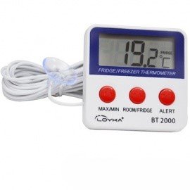 Loyka BT-2000 Alarmlı ve Mıknatıslı Buzdolabı Termometresi