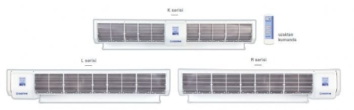 OLEFINI ISITICISIZ HAVA PERDELERİ Genel Tip  Serisi K-17 (Genişlik : 1806 mm)