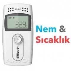 RC-4HC Mini Sıcaklık ve Nem Kayıt Cihazı Datalogger